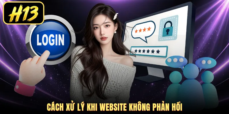 Cách xử lý khi website không phản hồi