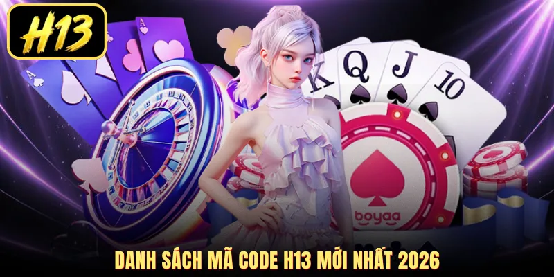 Danh sách mã code H13 mới nhất 2026