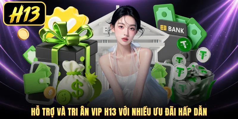 Hỗ trợ và tri ân VIP H13 với nhiều ưu đãi hấp dẫn